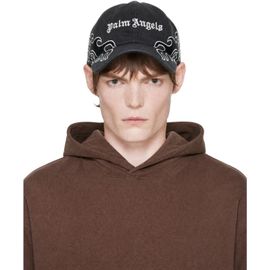 Palm Angels Palm Angels Black Flame Cap
