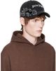 Palm Angels Palm Angels Black Flame Cap - 2