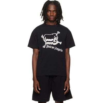 Palm Angels Palm Angels Black Skull T-shirt