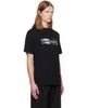 Palm Angels Palm Angels Black Stamp Logo Regular T-shirt - 2