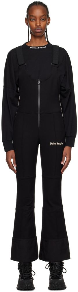 Palm Angels Palm Angels Black Track Jumpsuit