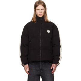 Palm Angels Palm Angels Black Tree Logo Cord Track Down Jacket
