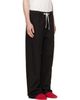 Palm Angels Palm Angels Black Tree Logo Loose Trousers - 2