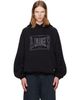Palm Angels Palm Angels Black Vintage Box Logo Loose Hoodie - 1