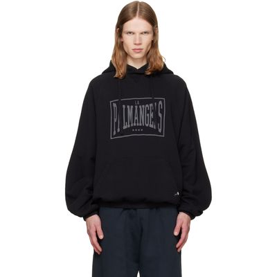 Palm Angels Palm Angels Black Vintage Box Logo Loose Hoodie