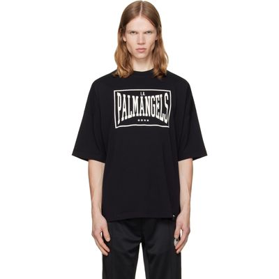 Palm Angels Palm Angels Black Vintage Box Logo Loose T-shirt