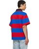 Palm Angels Palm Angels Blue & Red CB Palm Sport Stripes S/S Polo - 3