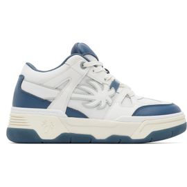 Palm Angels Palm Angels Blue & White Palm Skate Sneakers