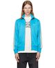 Palm Angels Palm Angels Blue Classic Logo Track Jacket - 1