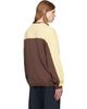 Palm Angels Palm Angels Brown & Yellow Vintage Logo Crewneck Sweatshirt - 3