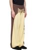 Palm Angels Palm Angels Brown & Yellow Vintage Logo Loose Sweatpants - 2