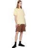 Palm Angels Palm Angels Brown Big Waist Sweat Shorts - 4