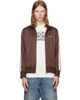 Palm Angels Palm Angels Brown Classic Logo Track Jacket - 1