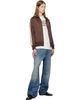 Palm Angels Palm Angels Brown Classic Logo Track Jacket - 4