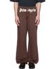 Palm Angels Palm Angels Brown Waist Logo Sweatpants - 1