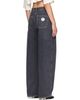 Palm Angels Palm Angels Gray Tree Logo Loose Jeans - 3