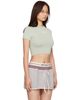 Palm Angels Palm Angels Green Classic Logo Baby T-shirt - 2