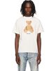 Palm Angels Palm Angels Off-White Bear T-shirt - 1