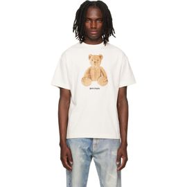 Palm Angels Palm Angels Off-White Bear T-shirt
