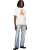 Palm Angels Palm Angels Off-White Bear T-shirt - 4