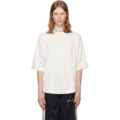 Palm Angels Palm Angels Off-White Classic Logo Over T-shirt