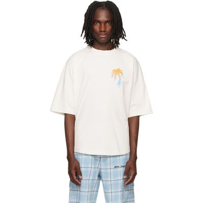 Palm Angels Palm Angels Off-White 'I Love PA' Over T-shirt