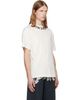 Palm Angels Palm Angels Off-White Neck Logo Regular T-shirt - 2