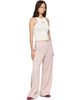 Palm Angels Palm Angels Off-White 'Palm' Sway Fitted Tank Top - 4