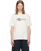 Palm Angels Palm Angels Off-White Stamp Logo Regular T-shirt - 1