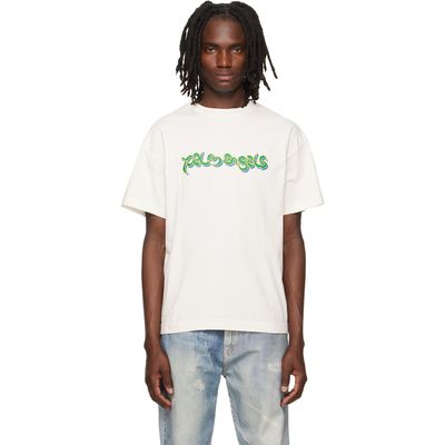 Palm Angels Palm Angels Off-White Thai Logo T-shirt