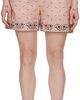 Palm Angels Palm Angels Pink Paisley Shorts - 1