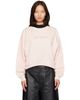 Palm Angels Palm Angels Pink Stud Logo Crew Sweatshirt - 1
