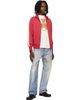 Palm Angels Palm Angels Red Classic Logo Track Jacket - 4