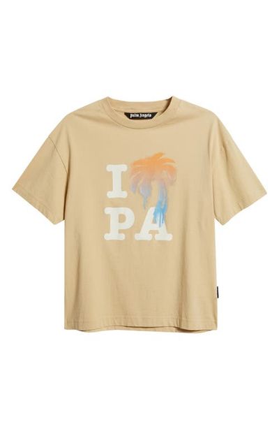 Palm Angels Palm Angels Regular Fit I Love PA Graphic T-Shirt