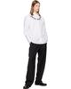 Palm Angels Palm Angels White Neck Logo Shirt - 4