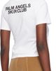 Palm Angels Palm Angels White 'Ski Club' T-Shirt - 3