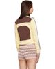 Palm Angels Palm Angels Yellow & Brown Colorblock Track Jacket - 3