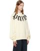 Palm Angels Palm Angels Yellow Big Neck Logo Loose Sweatshirt - 2