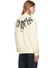 Palm Angels Palm Angels Yellow Big Neck Logo Loose Sweatshirt - 3