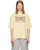 Palm Angels Palm Angels Yellow Vintage Box Logo Loose T-shirt - 1