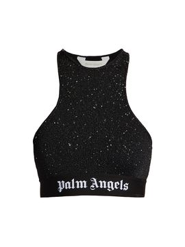 Palm Angels Women's Soiree Knit Bra Top