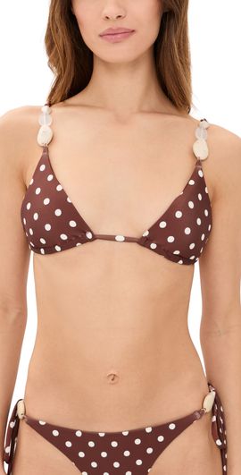 Palmacea Palmacea Kuna Bikini Top Polka
