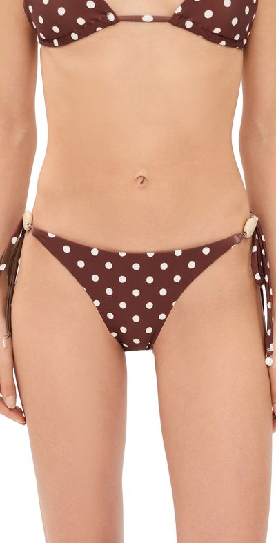 Palmacea Palmacea Lily Bikini Bottoms Polka
