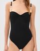 Palmacea Palmacea Mare Shell One Piece Shell Black - 5