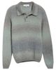 PALMES PALMES Alpaca Blend Long Sleeve Knit Polo - 2
