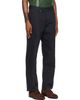 Palmes Palmes Black Coarse Trousers - 2