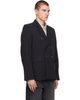 Palmes Palmes Black Double-Breasted Blazer - 2