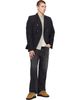 Palmes Palmes Black Double-Breasted Blazer - 4