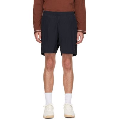 Palmes Palmes Black Logo Tennis Shorts