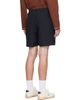 Palmes Palmes Black Logo Tennis Shorts - 3